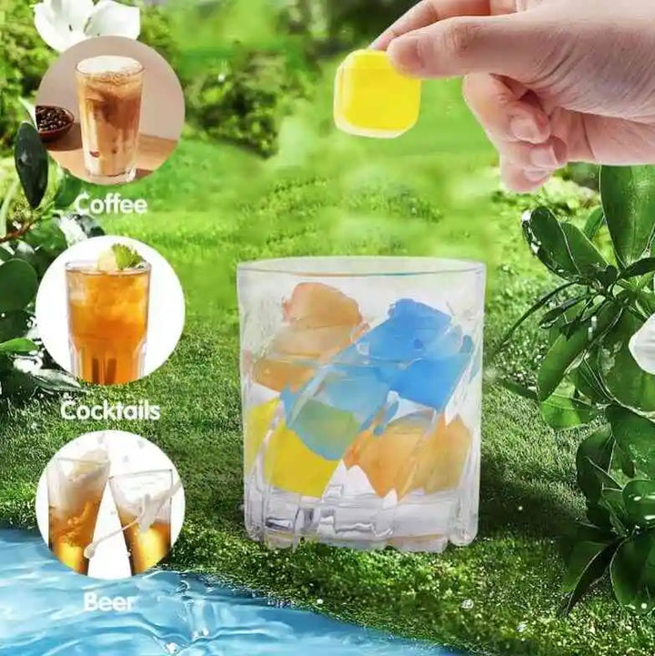 Reusable ice cube Pack