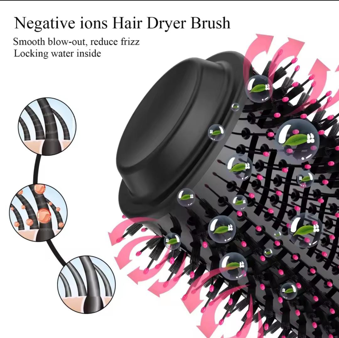One Step Hot Air Brush - 3-in-1 Hair Dryer & Volumizer