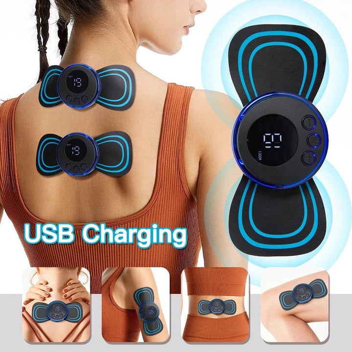 Butterfly EMS Body Massager – Portable Pain Relief Device