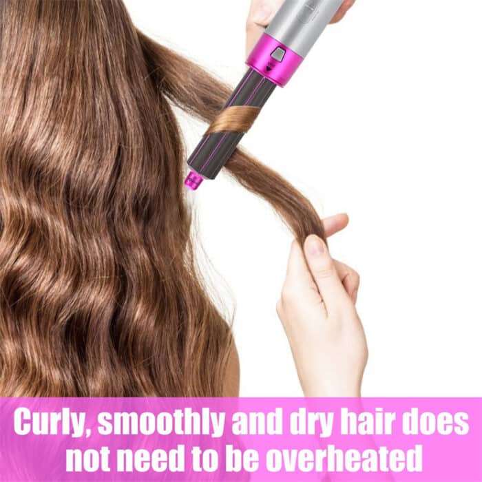 5-in-1 Hot Air Styler & Dryer Brush – Ionic Frizz Control